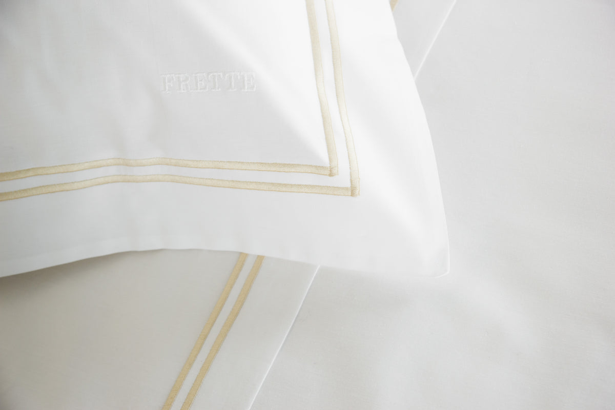 CLASSIC -DOUBLE KING PARURE HOUSSE DE COUETTE AVEC 2 TAIE D'OREILLER 51X71 ET UN DRAP PLAT