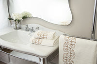 ZZNO PICS / Serviettes Milk & Powder Pink en coton - Milk & Powder Pink