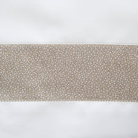 Parure housse de couette 4 pcs Forever Bordo Yd en coton - Milk & Bronze