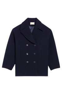RECO : 230 // Manteau Berlin en laine - Marine