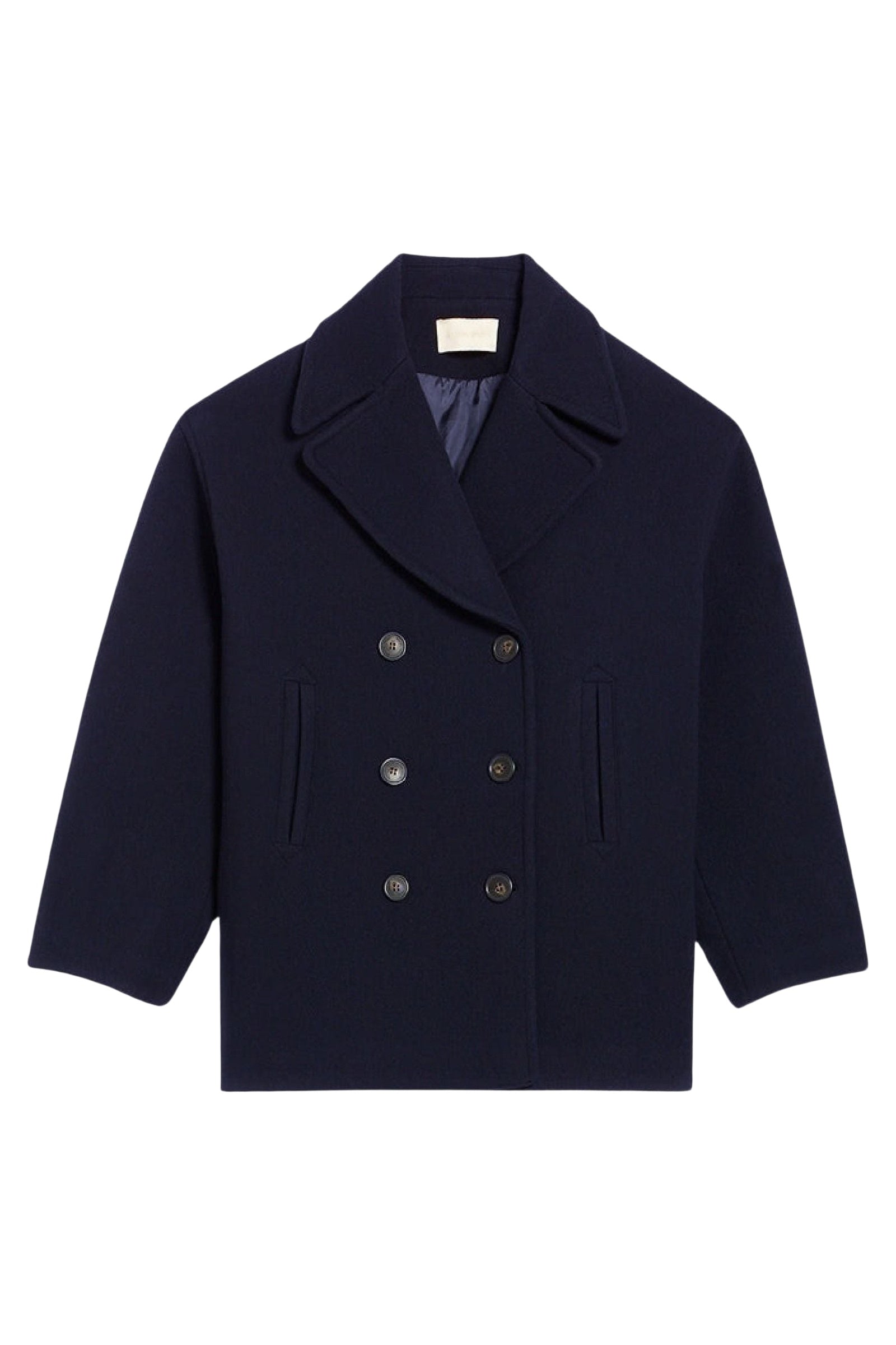 RECO : 230 // Manteau Berlin en laine - Marine