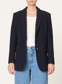 Veste Jovanka en laine - Marine