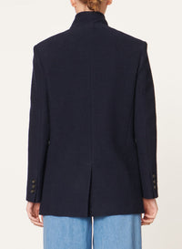 Veste Jovanka en laine - Marine