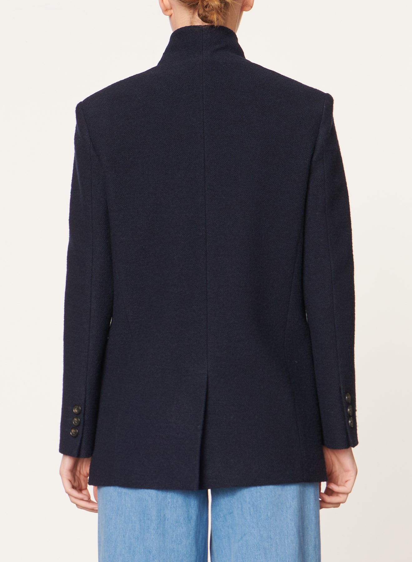 Veste Jovanka en laine - Marine