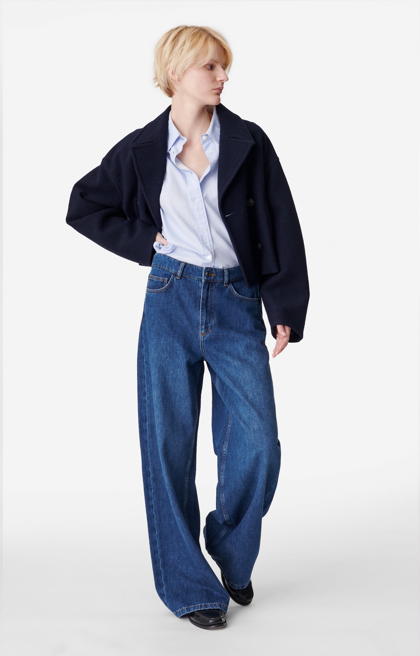46 QTY NEW // MARINE / Caban Beran - MARINE
