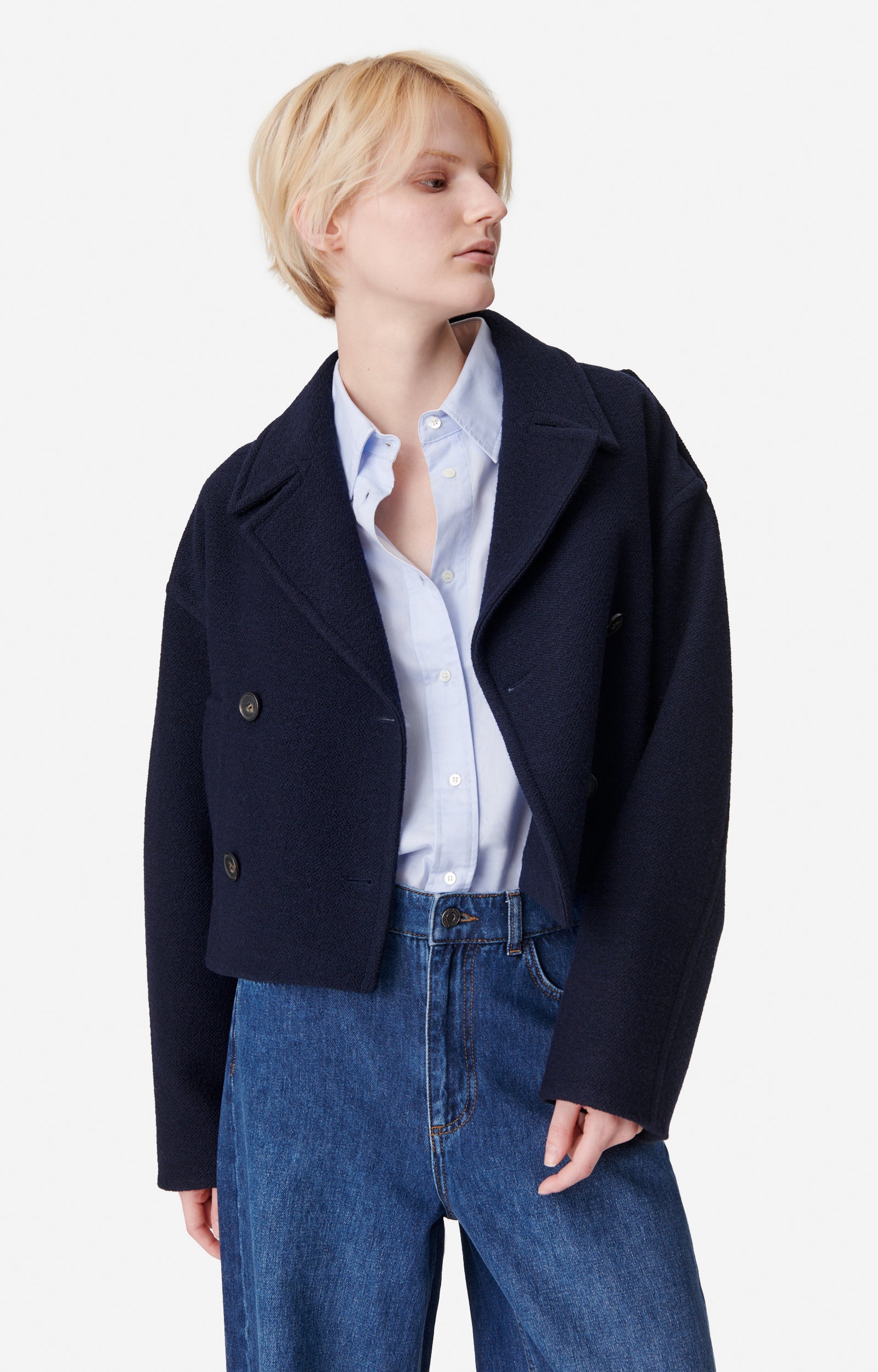 46 QTY NEW // MARINE / Caban Beran - MARINE