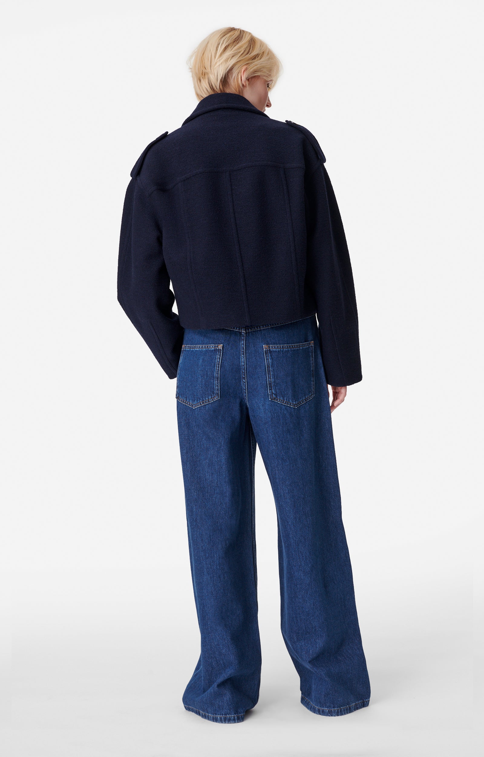 46 QTY NEW // MARINE / Caban Beran - MARINE