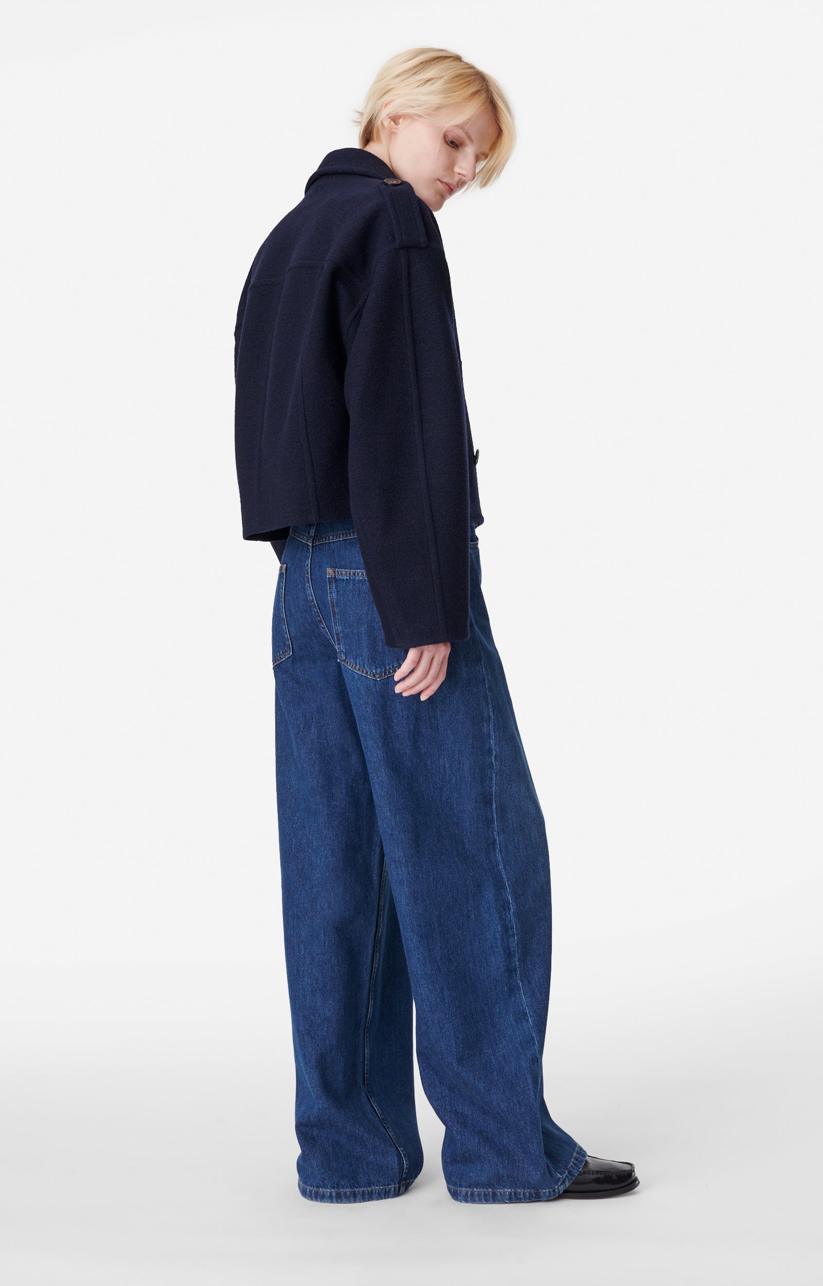 46 QTY NEW // MARINE / Caban Beran - MARINE