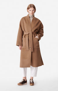 16 QTY NEW // CAMEL / Manteau Bachir - CAMEL