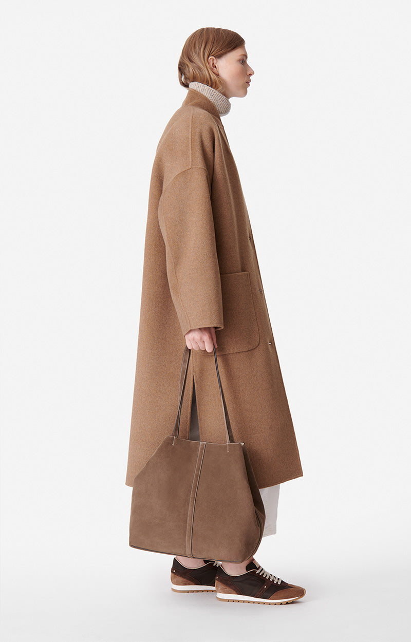 16 QTY NEW // CAMEL / Manteau Bachir - CAMEL