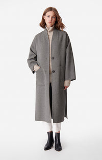 42 QTY NEW // GRIS CHINE / Manteau Bachir - GRIS CHINE