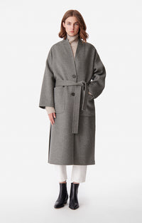 42 QTY NEW // GRIS CHINE / Manteau Bachir - GRIS CHINE