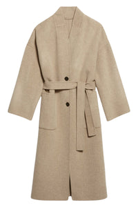 RECO : 290 // Manteau Bachir en laine - Beige Chine