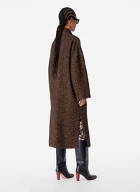 18 QTY NEW // MARRON / Manteau Bachir - MARRON