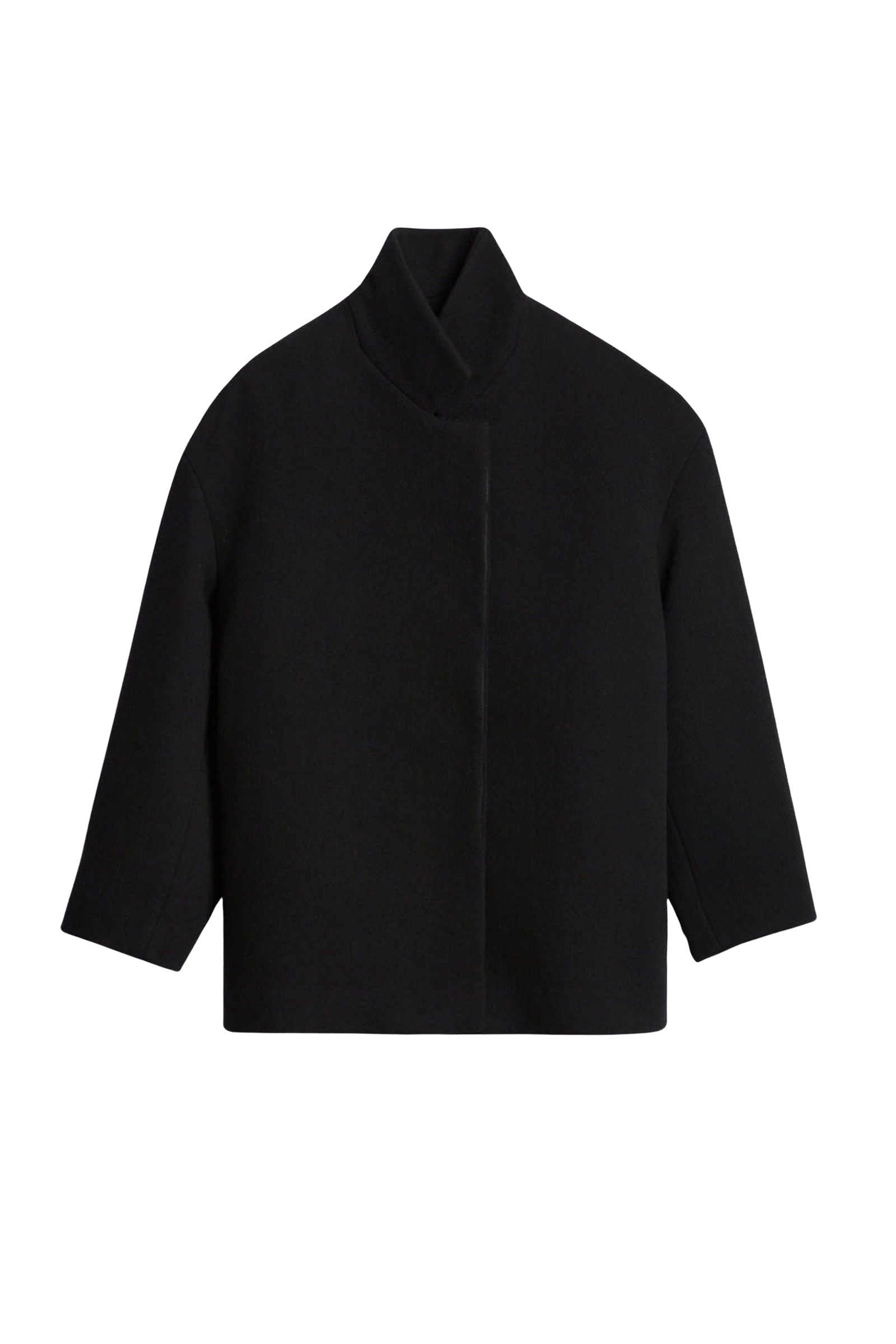 Manteau Sebel en laine - Noir