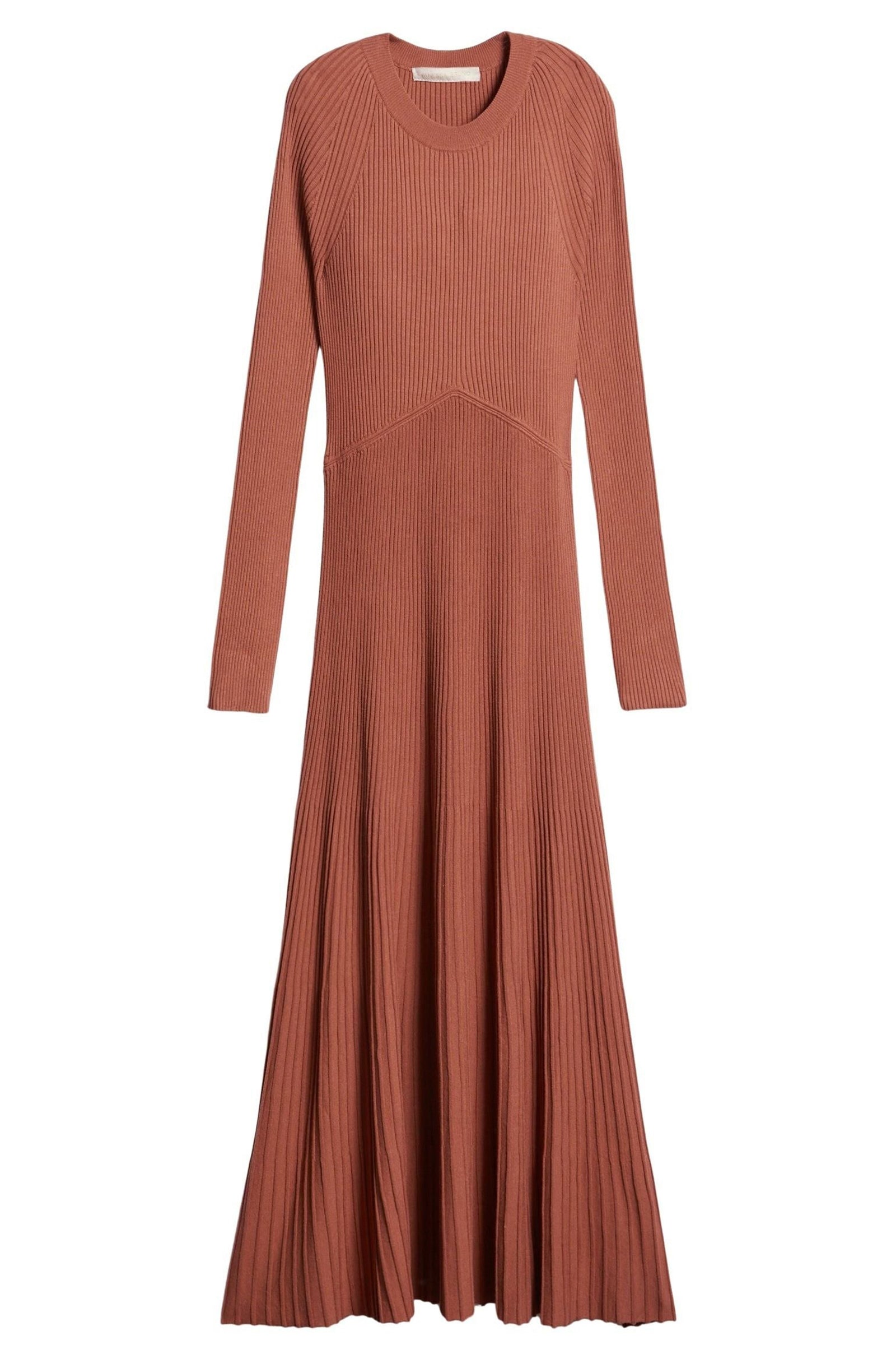 Robe longue Elisa - Noisette