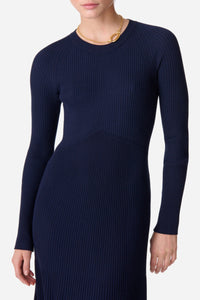Robe midi Elisa - Marine