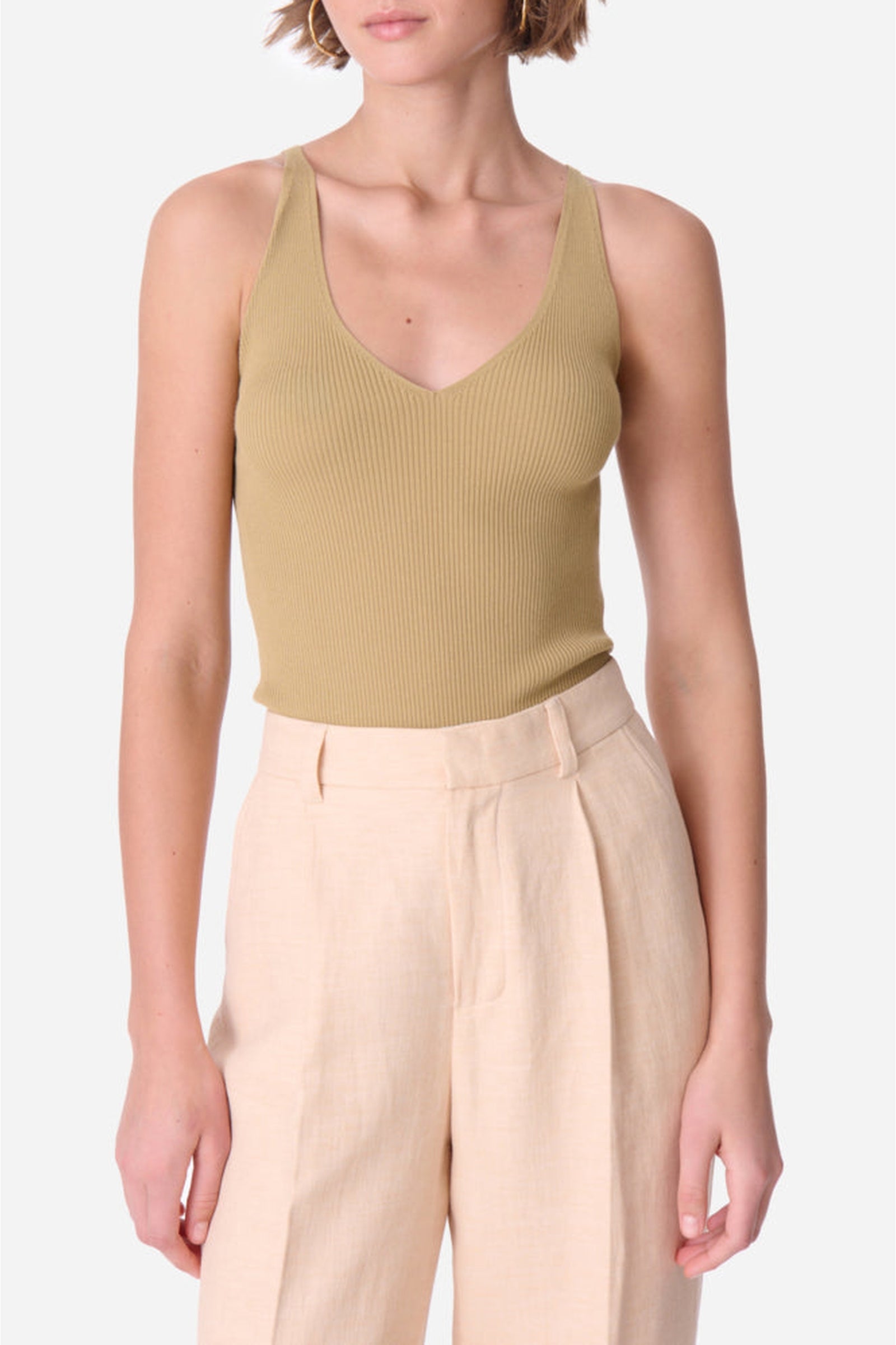 Top sans manches Ernice - Kaki