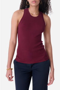 Top sans manches Edea - Bordeaux