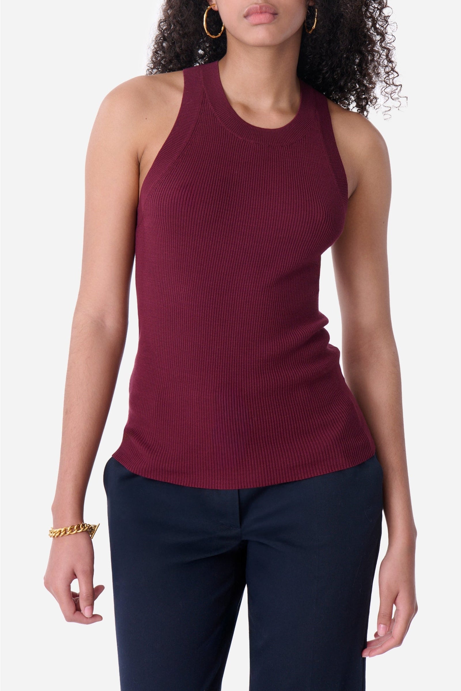 Top sans manches Edea - Bordeaux