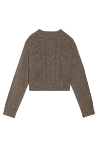 RECO : 110 // Pull Delora en laine - Taupe