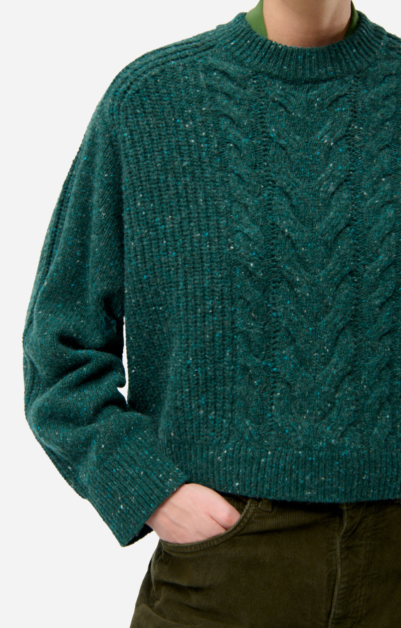 Pull Delora en laine - Foret