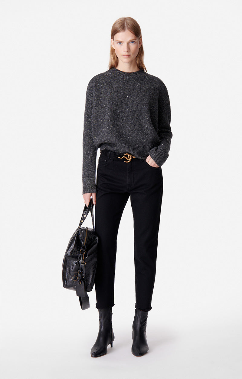 16 QTY NEW // GRIS CHINE / Pull Duena - GRIS CHINE