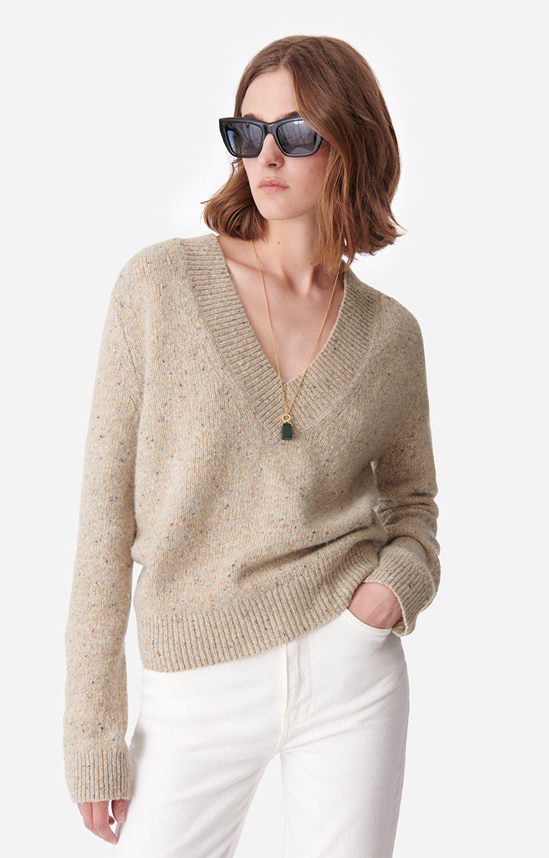25 QTY NEW // BEIGE / Pull Damita - BEIGE