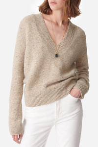 Pull Damita en laine - Beige