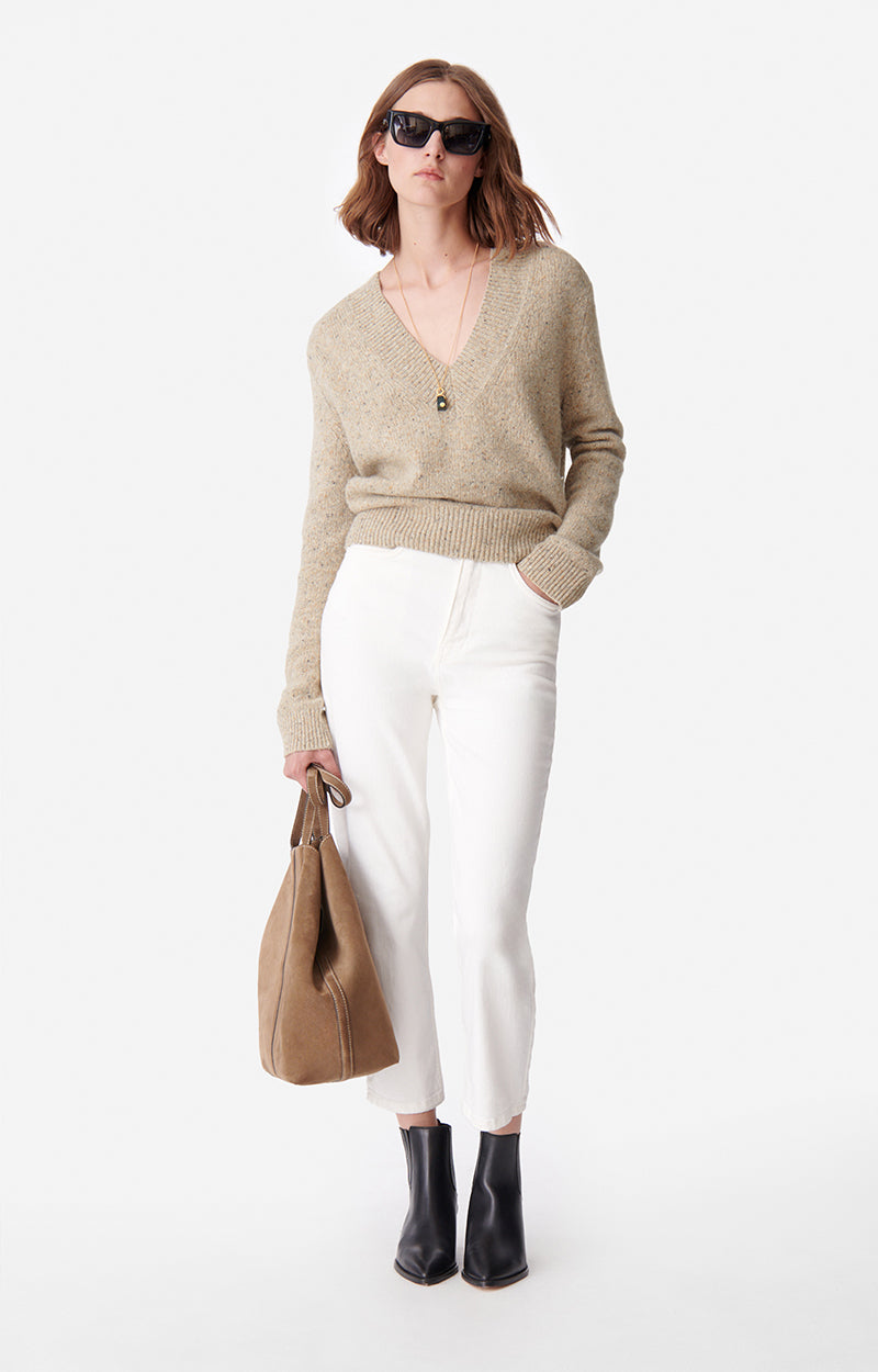 25 QTY NEW // BEIGE / Pull Damita - BEIGE
