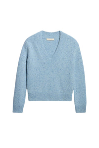 Pull Damita en laine - Azur