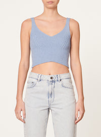 36 QTY NEW // GLACIER / Top Brasilia - GLACIER