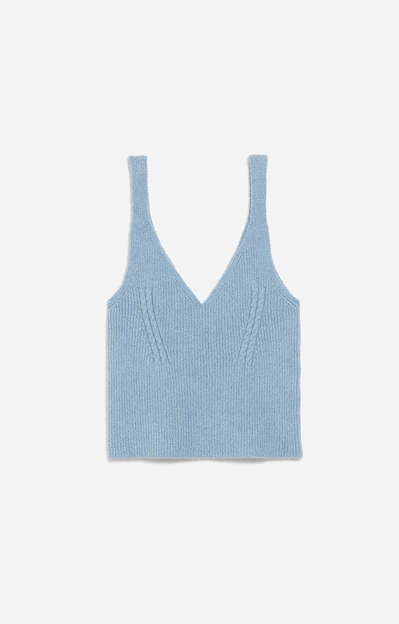 36 QTY NEW // GLACIER / Top Brasilia - GLACIER