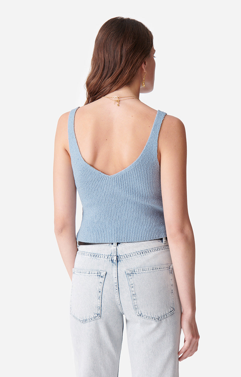 36 QTY NEW // GLACIER / Top Brasilia - GLACIER