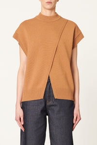 Pull Belina en laine - Camel