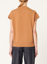 Pull Belina en laine - Camel