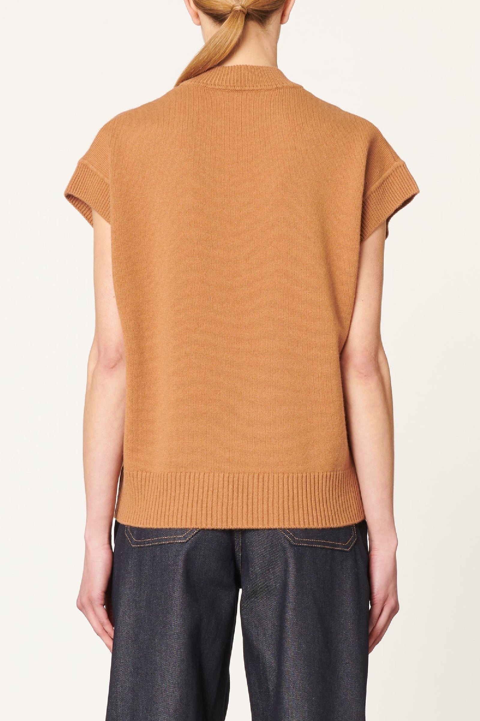 Pull Belina en laine - Camel
