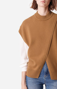 Pull Belina en laine - Camel