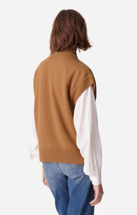 Pull Belina en laine - Camel