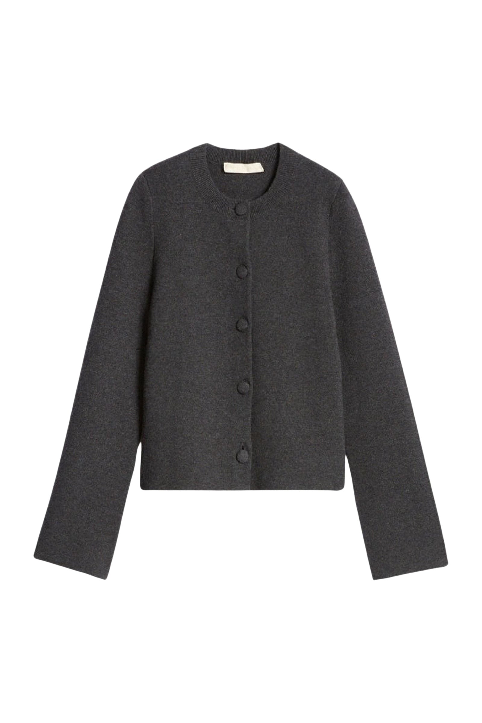 RECO : 110 // Cardigan Firmin en laine mélangée - Anthracite