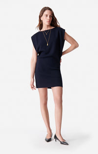 21 QTY NEW // MARINE / Robe Dorotea - MARINE