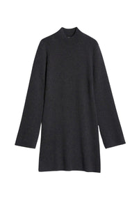 Robe courte Florane en laine - Anthracite