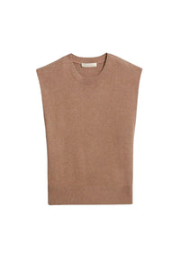 Pull Cassandra en laine mélangée - Havane