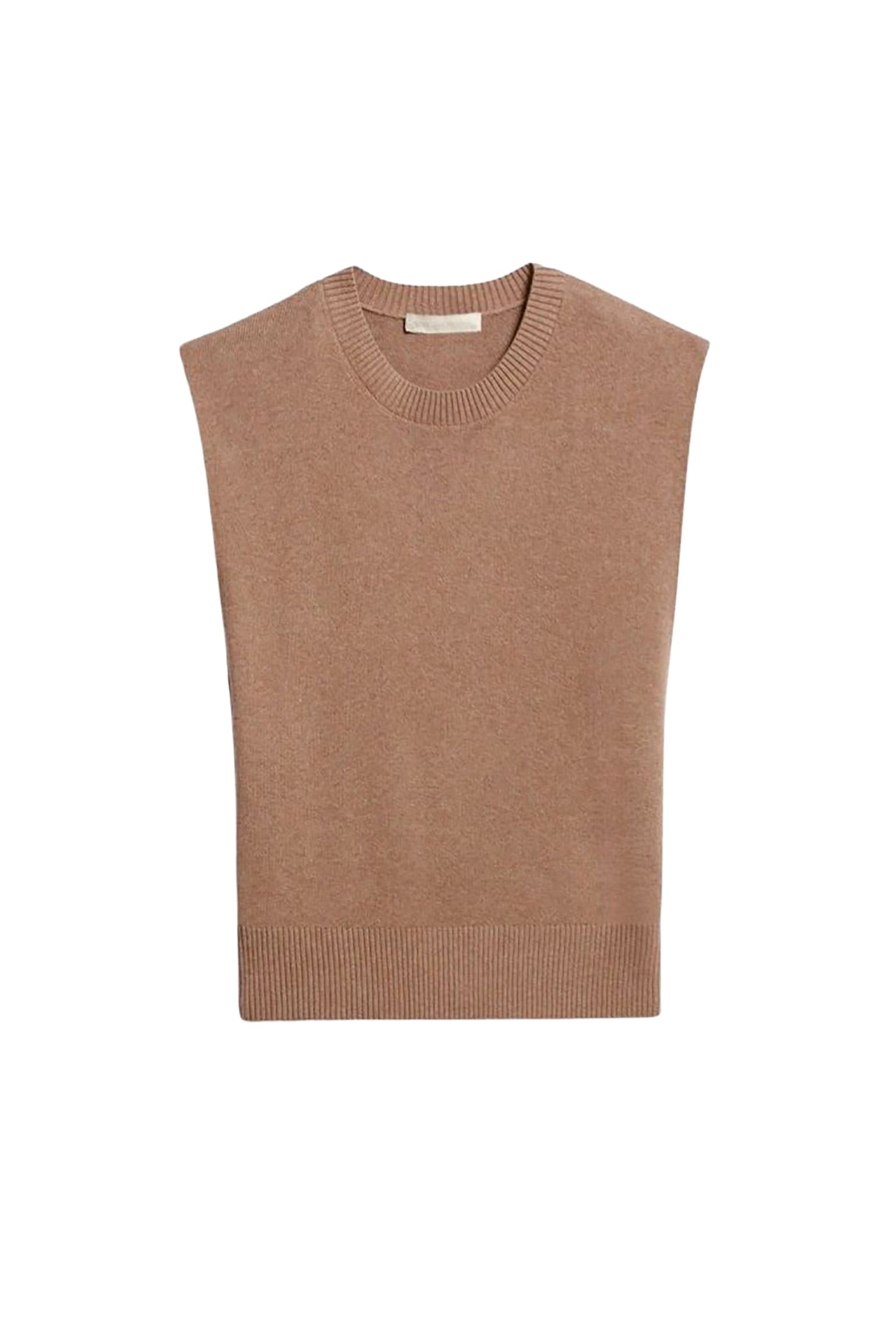 Pull Cassandra en laine mélangée - Havane
