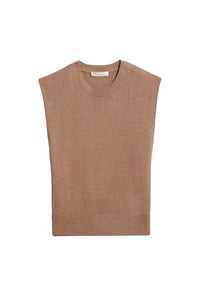 Pull Cassandra en laine mélangée - Havane