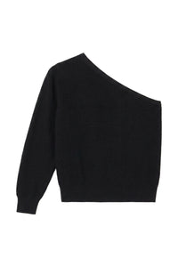 RECO : 80 // Pull en laine mélangée - Noir