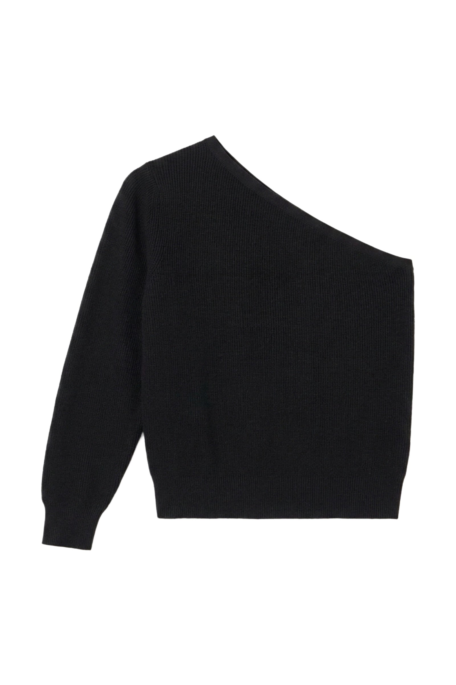RECO : 80 // Pull en laine mélangée - Noir