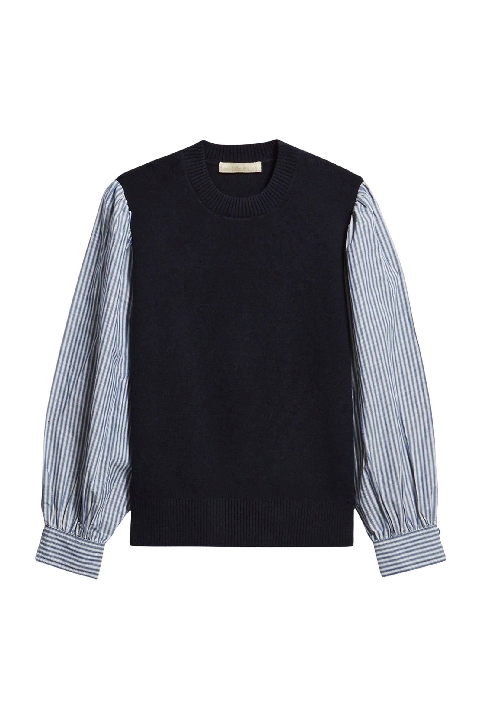 Pull Elektra en laine - Marine