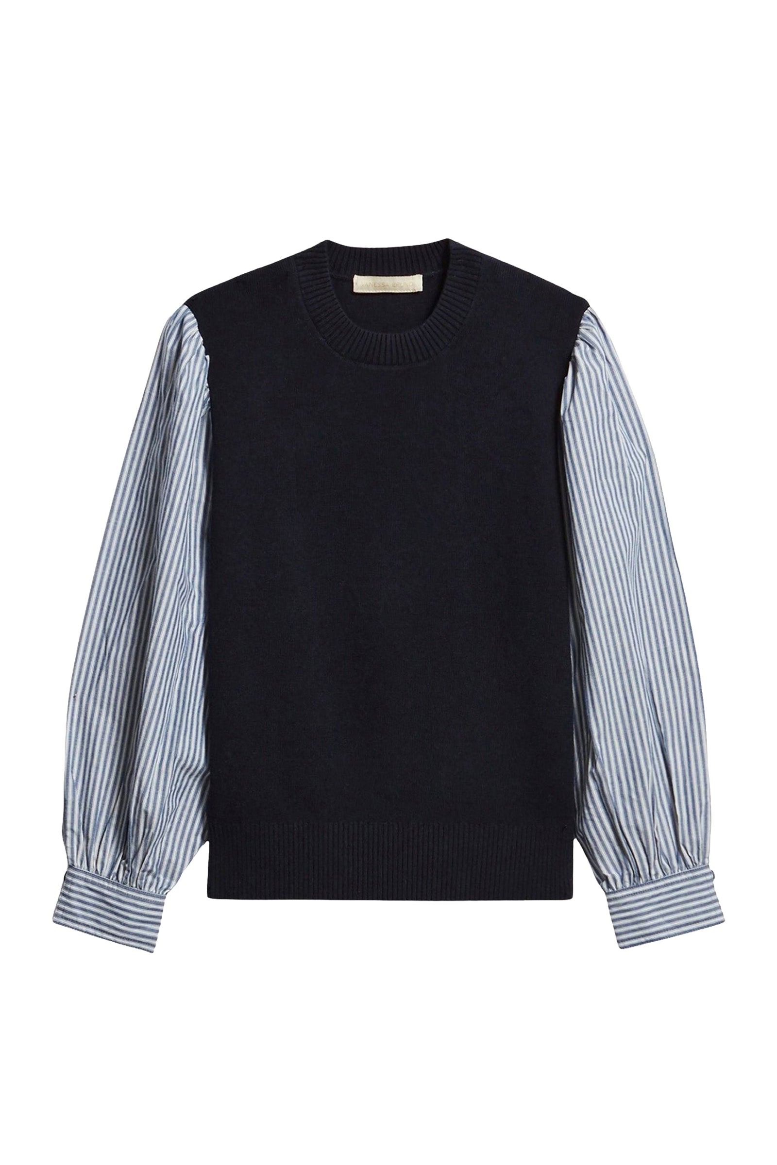 Pull Elektra en laine - Marine