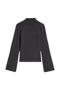 RECO : 110 // Pull Francesca en laine mélangée - Anthracite